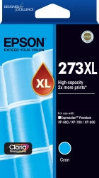 Inkjet Cart Epson T275292 H/Yield Claria Premium Cyan 273Xl