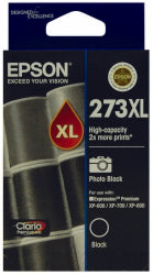 Inkjet Cart Epson T275192 H/Yield Claria Premium Photo Bk 273Xl