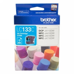 Inkjet Cart Brother Lc133C Cyan