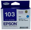 Inkjet Cart Epson 103N Cyan High Yield