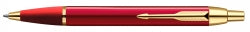 Pen Parker Bp Im Brilliant Red G/Trim With Gift Box