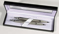 Pen Pencil Set Parker Bp Im S/Steel C/Trim With Gift Box