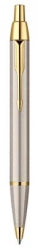 Pen Parker Bp Im Brushed S/Steel G/Trim