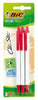 Pen Bic Ecolutions Clic Stic Red Hang Sell B/P 3