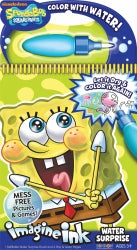 Book Hinkler Imagine Ink Water Surprise Spongebob Sqaure Pants