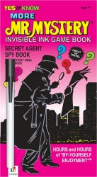 Book Hinkler More Mr Mystery Invisible Ink Games