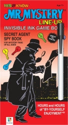 Book Hinkler Mr Mystery Line-Up Invisible Ink