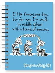 Note Book A5 Diary Of A Wimpy Kid Wiro Blue