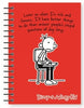 Note Book A5 Diary Of A Wimpy Kid Wiro Red