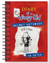 Note Book A6 Diary Of A Wimpy Kid Wiro Red