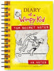 Note Book A6 Diary Of A Wimpy Kid Wiro Yellow