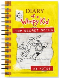 Note Book A6 Diary Of A Wimpy Kid Wiro Yellow