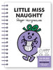 Note Book Mr Men A5 Wiro Little Miss Naughty