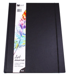 Journal Quill Art A3 H/C 125Gsm Elastic Closure 60Lf