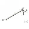 Hook Single Prong 100Mm Chrome Peg/Slatwall