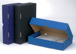 Box File F/C Marbig 80Mm Purple
