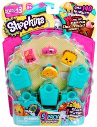 Toy Moose Shopkins Series 3 5 Characters Pack Asst