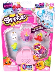 Toy Moose Shopkins Series 4 5 Character Pack Asst