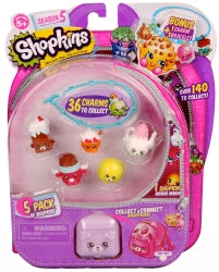 Toy Moose Shopkins Series 5 5 Character Pack Asst