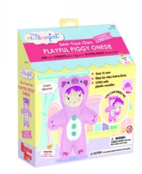 Studiogirl Sew Your Own  Felt Onesie Playful Piggy