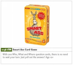 Card Game Tin Smart Ass