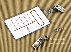 Id Lapel Clip Osmer Pk20