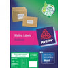 Label Enviro  Avery 64X33.8Mm  100% Recycled 24/Sheet Box 100 White