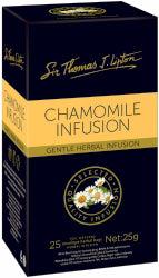 Lipton Tea Bags Sir Thomas Chamomile Infusion - Pk of 25