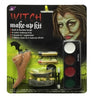 Witch Make Up Kit Halloween With Nose & Fangs Design Kit