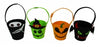 Toy Bucket Halloween 15X15Cm Felt Asst Design