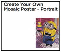 Toy Create Your Own Minion Mosaic Poster Portrait