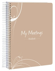 Note Book Spirax P307D My Meeting Minutes A5 50Lf