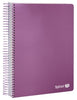 Note Book Spirax P304 Pp A4 Purple 60Lf