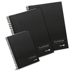 Note Book Spirax Pp400 A4 Platinum 100Lf