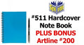 Note Book Spirax 511 A5 Asst With Bonus Artline 200