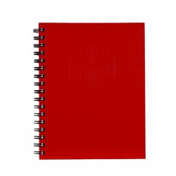 Note Book Spirax 511 A5 H/C Red