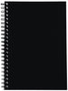 Note Book Spirax 511 A5 H/C Black