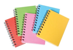 Note Book Spirax 510 A6 H/C Asst Cols