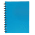 Note Book Spirax 511 A5 Ruled H/C Spiral Deep Blue