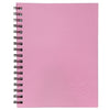 Note Book Spirax 511 A5 Ruled H/C Spiral Light Pink