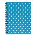 Note Book Spirax 511 A5 Ruled H/C Spiral Spot Blue