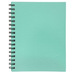 Note Book Spirax 511 A5 Ruled H/C Spiral Mint Green