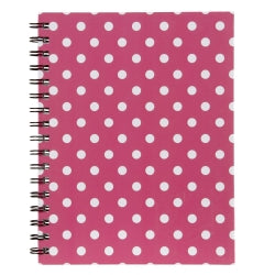 Note Book Spirax 511 H/Cover S/O Spots Blush