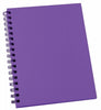 Note Book Spirax 511 A5 H/C Purple