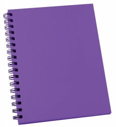 Note Book Spirax 511 A5 H/C Purple