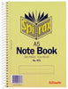 Note Book Spirax 571 A5 S/O 300Pg Pk5