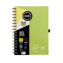 Note Book Spirax Kode A5 P963 Green 200Pg