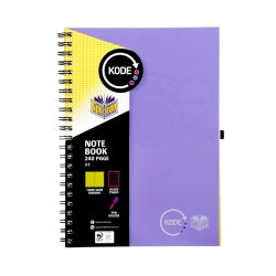 Note Book Spirax Kode A4 P959 Purple 240Pg