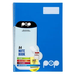 Note Book Spirax Pop A4 P945 120Pg Blue