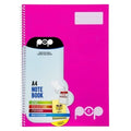 Note Book Spirax Pop A4 P945 120Pg Pink